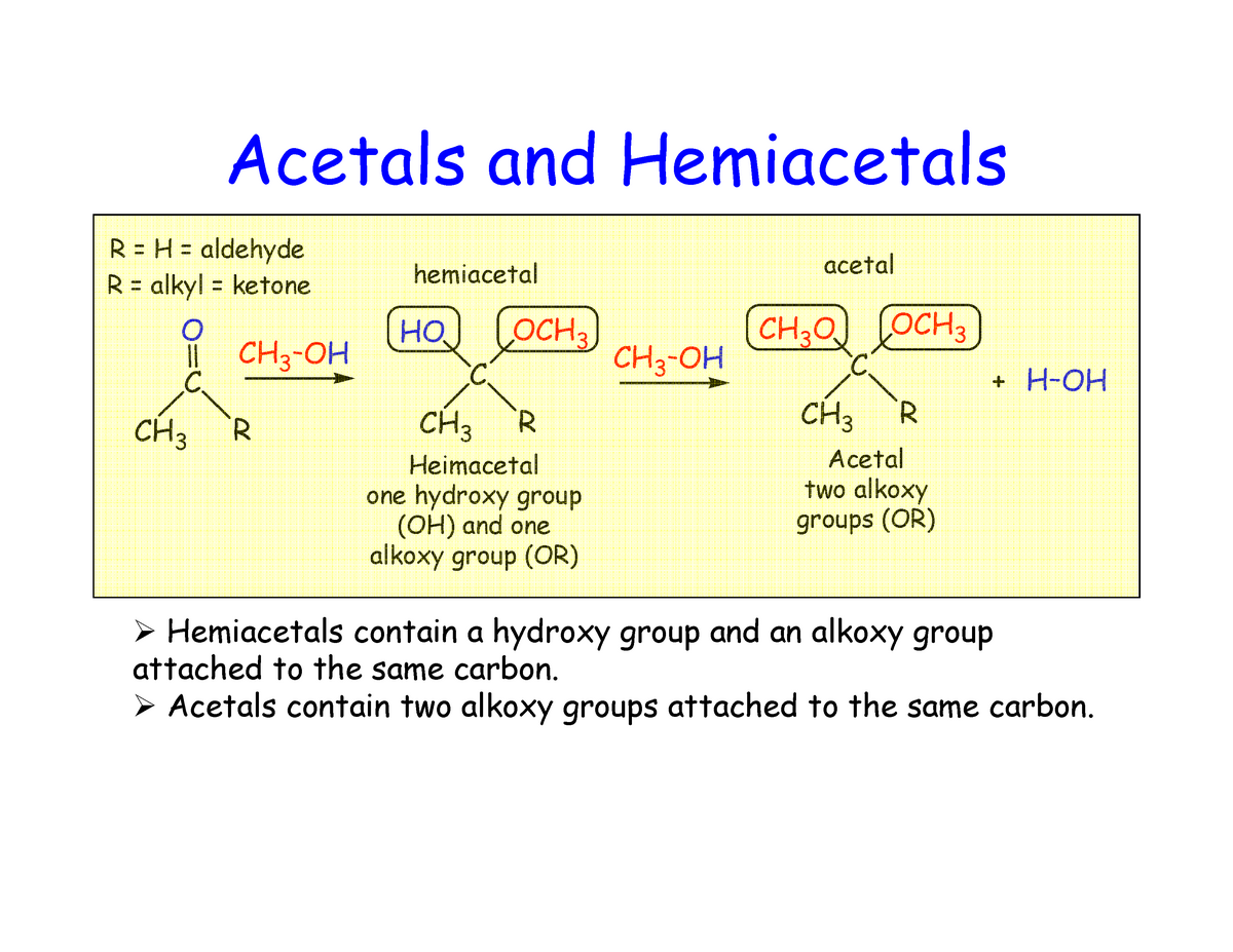 acetal group