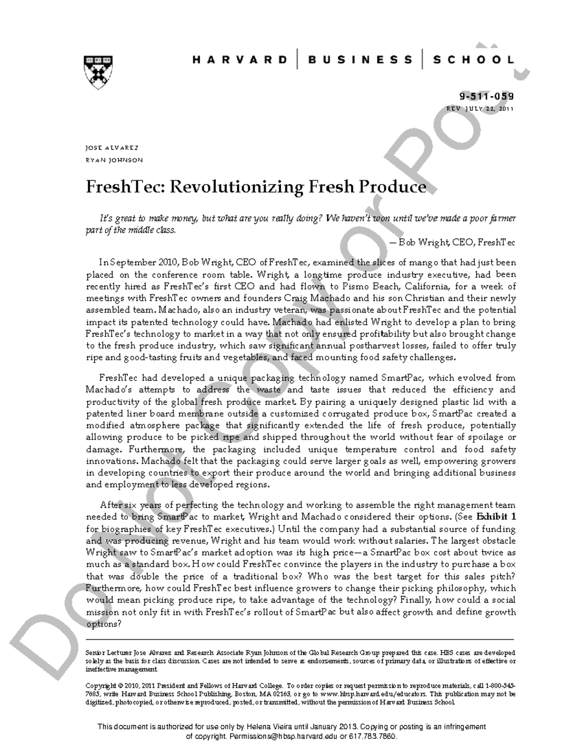 Freshtech-PDF-ENG - Do Not Copy or Post This document is authorized for ...