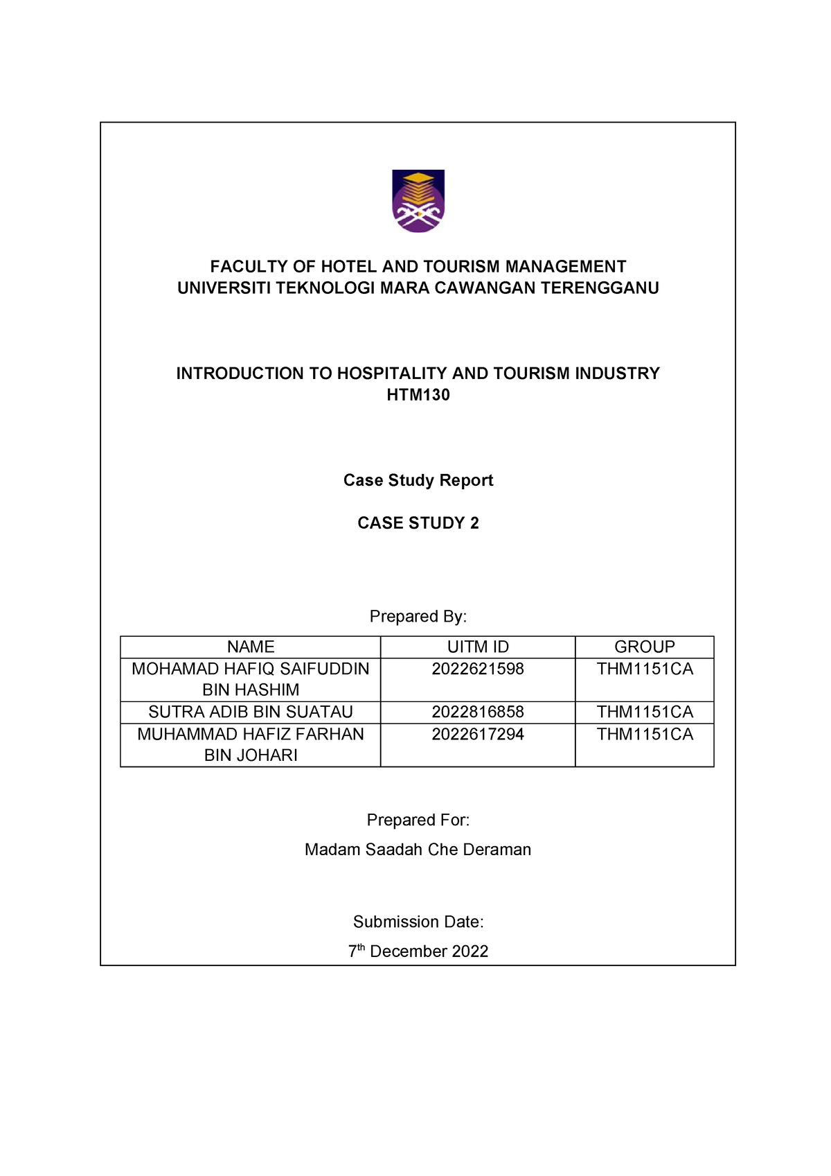 case study 3 htm130