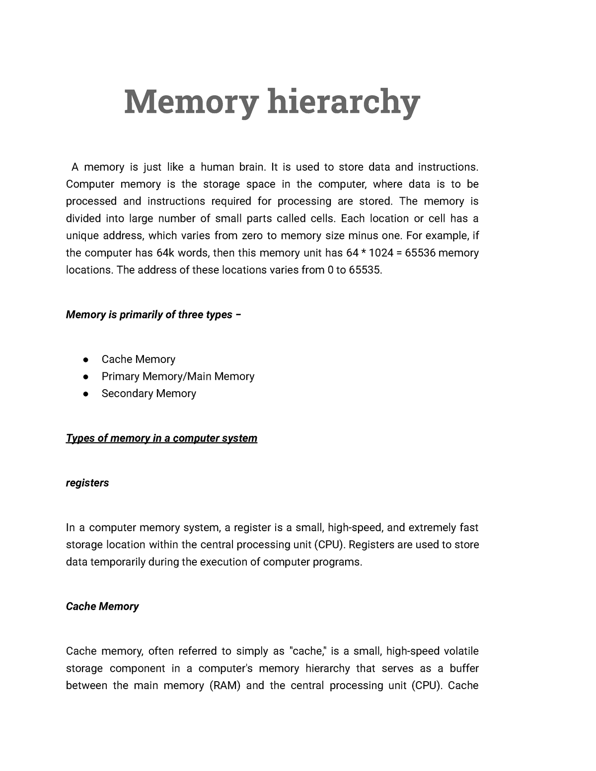 the worst memory you have essay brainly