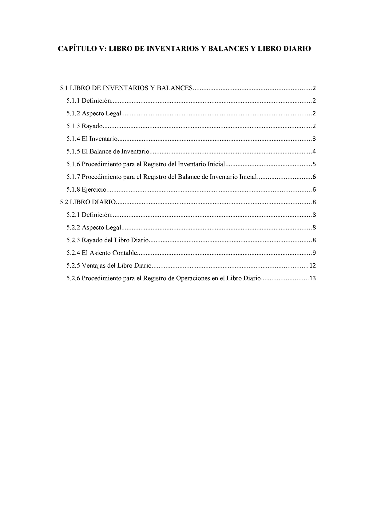 Libro De Inventarios Y Balances Compress CapÍtulo V Libro De Inventarios Y Balances Y Libro 2964