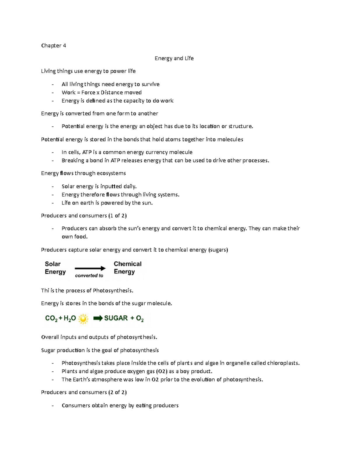 chapter-4-photosynthesis-chapter-4-energy-and-life-living-things-use