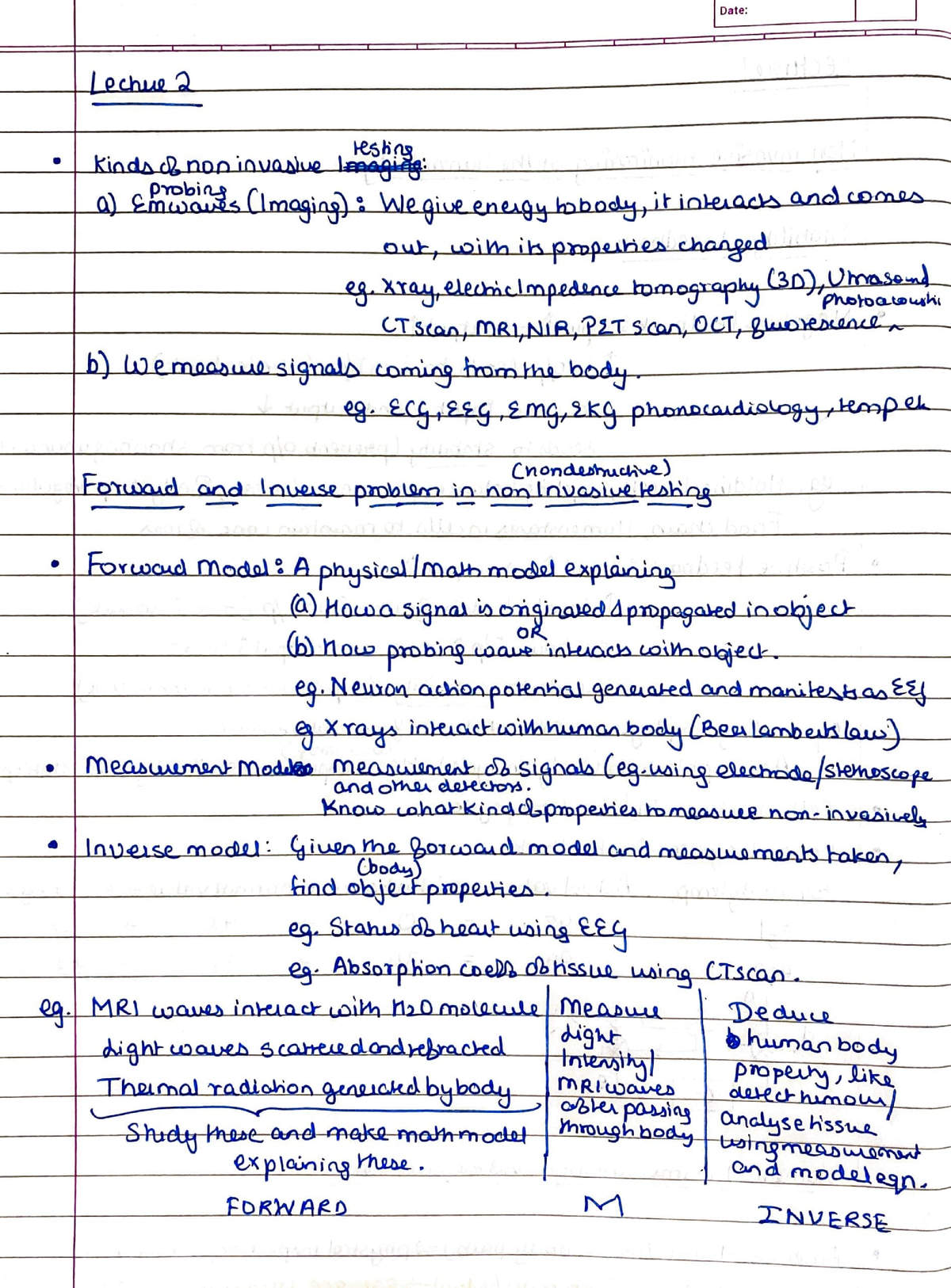 Lecture 2 BME - Module: Biomedical Engineering - Biology - Studocu