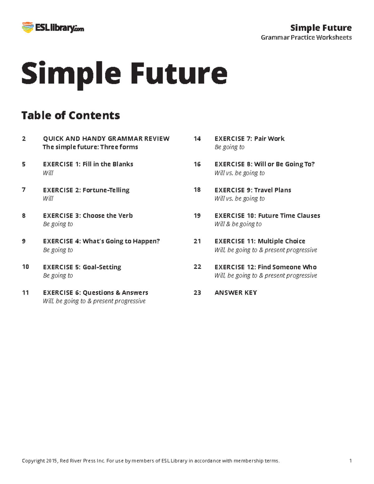 88 Simple-Future Can - Future and can 2017/18 - Grammar Practice ...