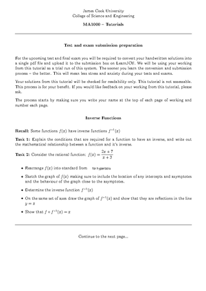 MA1000 - Contents 1 Algebra & Analytic Geometry 1 Numbers, powers ...