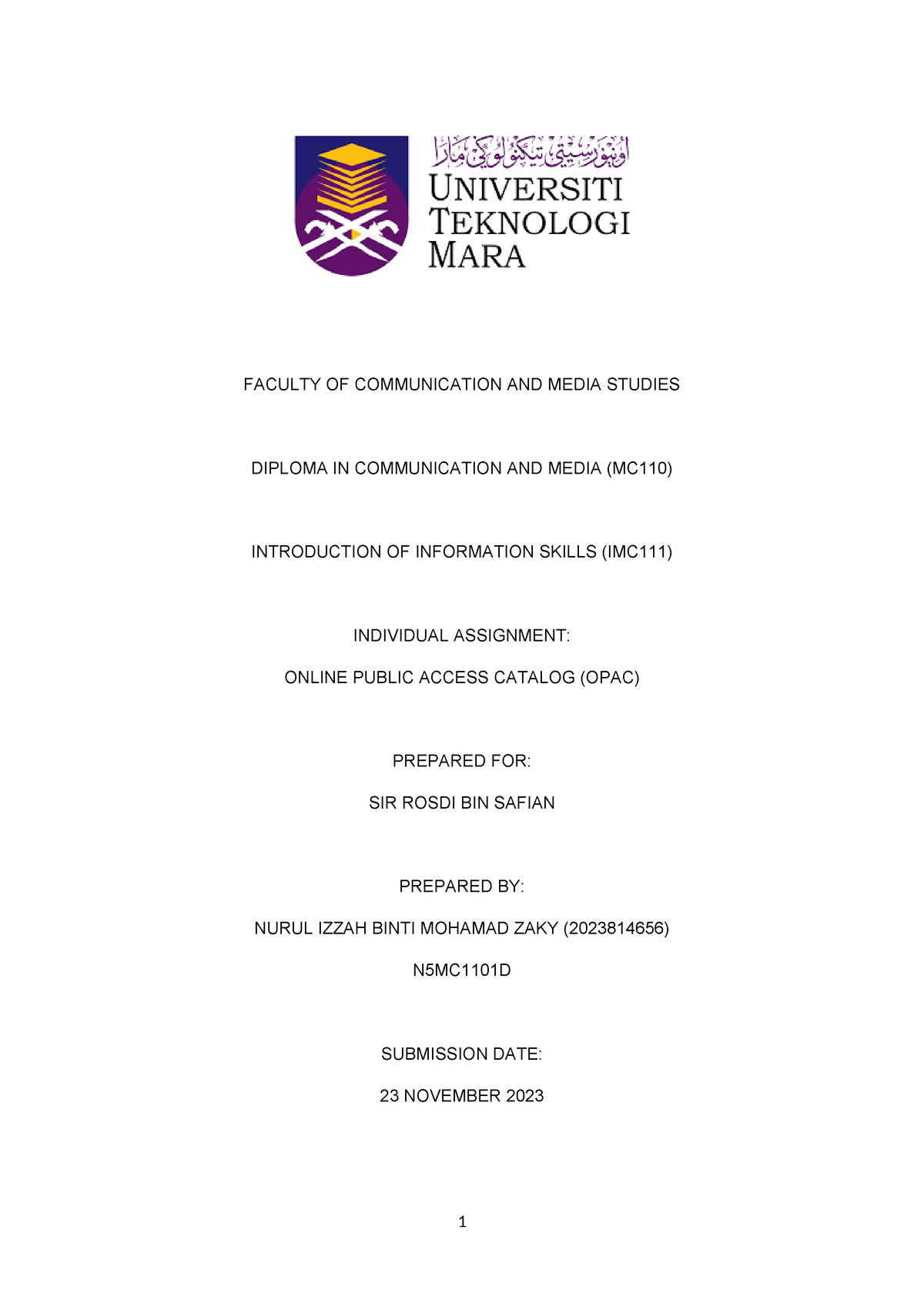 Faculty Of Communication And Media Studies (1) - Faculty Of 