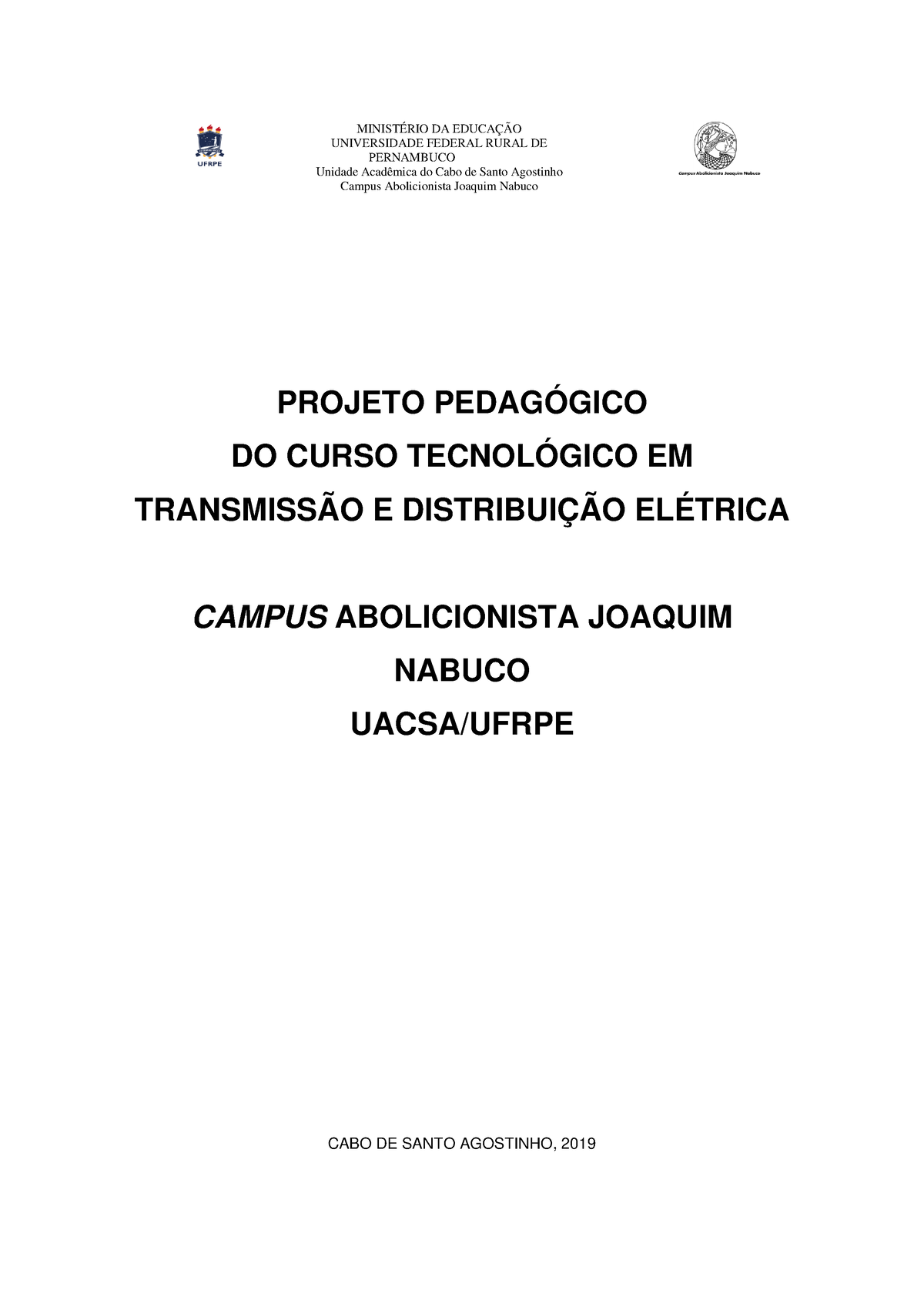 Projeto Pedaggico Tecnolgico EM Transmisso E Distribuio Eltrica ...