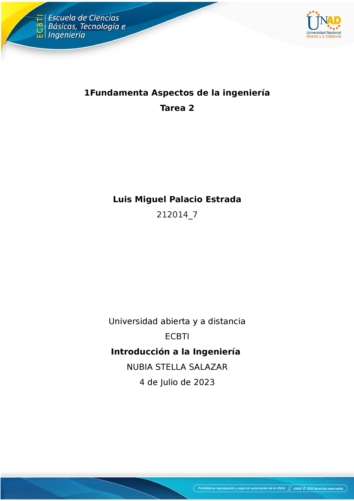 Tarea 2 Grupo Cat - 1 Fundamenta Aspectos De La Ingeniería Tarea 2 Luis ...