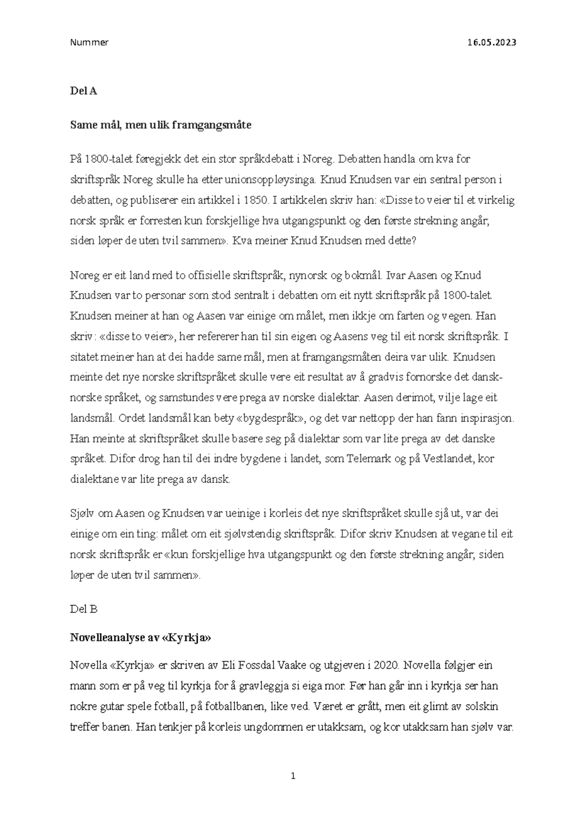 norsk-eksamen-sidem-l-nummer-16-del-a-same-m-l-men-ulik