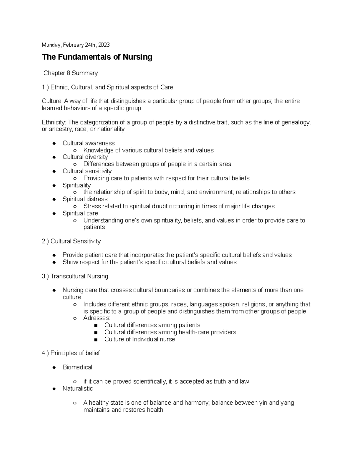 Fundamental Notes #9- Studocu - Monday, February 24th, 2023 The ...
