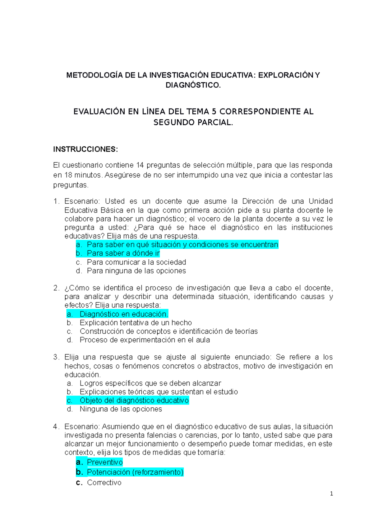 EVAL TEMA 5 - Nmnmmlkk,kl - METODOLOGÍA DE LA INVESTIGACIÓN EDUCATIVA ...