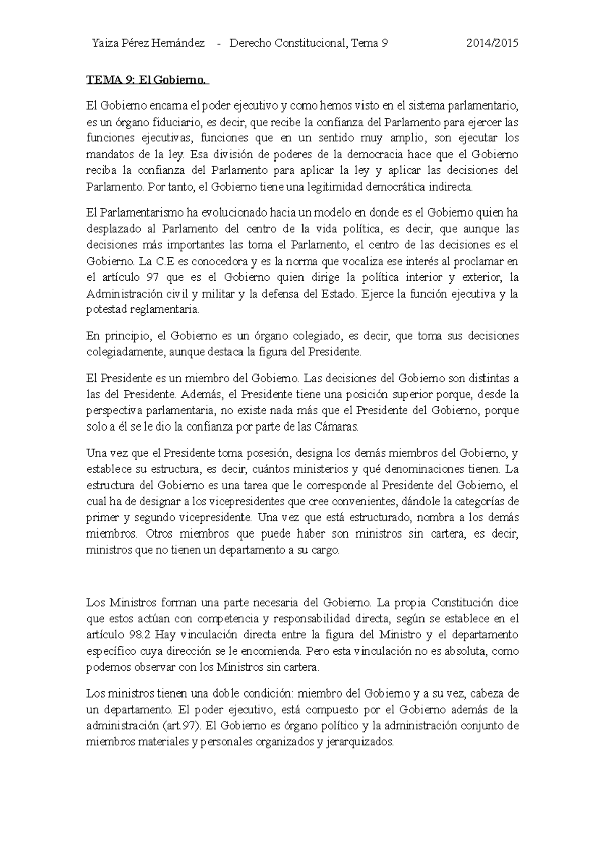 Apuntes, lecciones 9 - Profesor Fernando Rios Rull - Yaiza Derecho ...