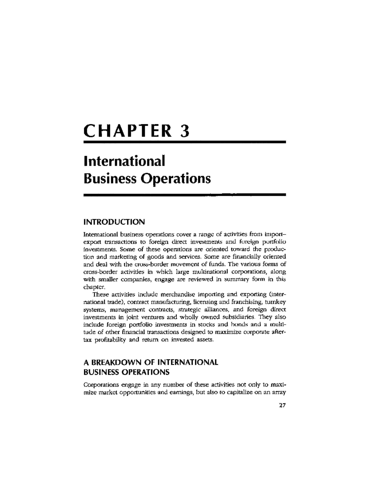 International Business & Trade - Chapter 3 - Financial Accounting - Studocu