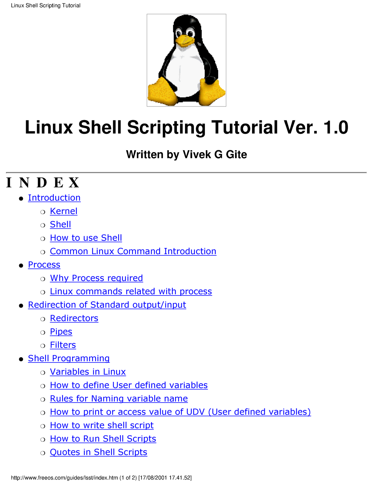 Linux shell script. Linux Shell. Linux Shell pdf.