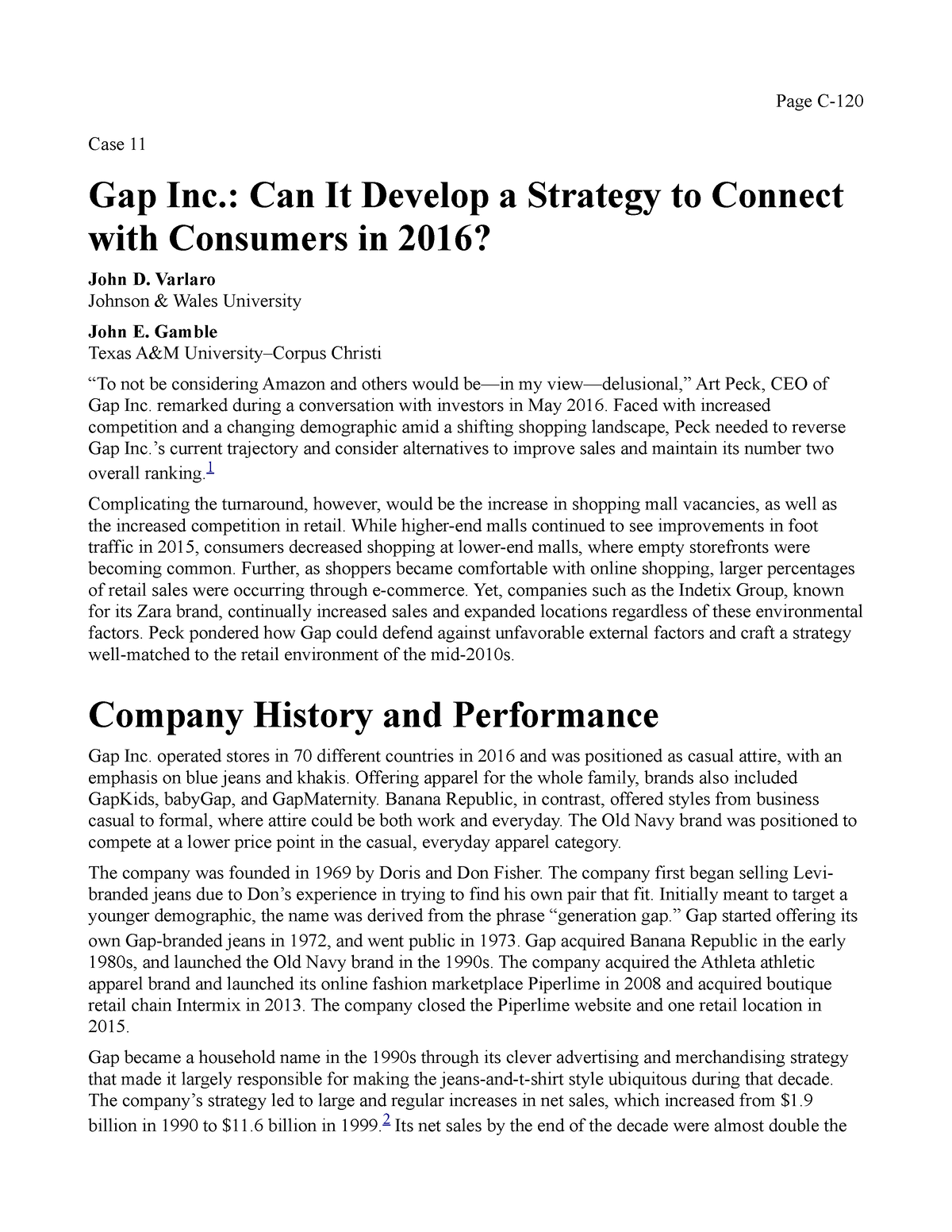 GAP Inc. Can It Develop A Strategy To Connect With Consumers