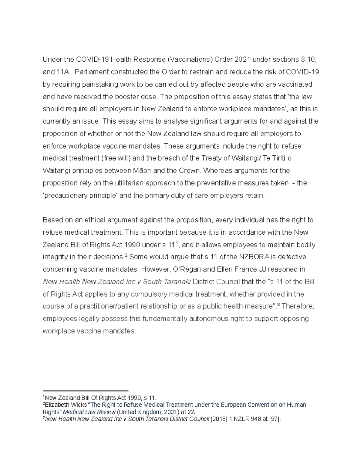 Essay Legal System Under The COVID 19 Health Response Vaccinations essay-legal-system-under-the-covid-19-health-response-vaccinations