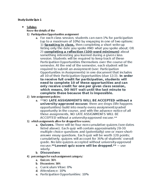 Study Guide Quiz 2 Answers - Study Guide Quiz 2 Chapter 1 Stanovich