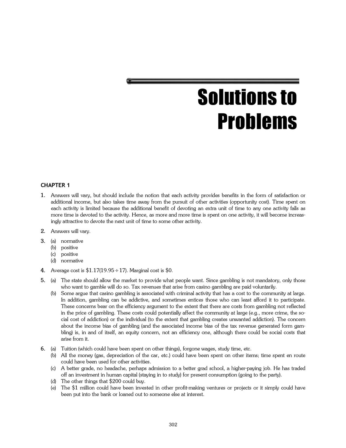 Book SM - Solutions Manual - Solutions To Problems CHAPTER 1 Answers ...