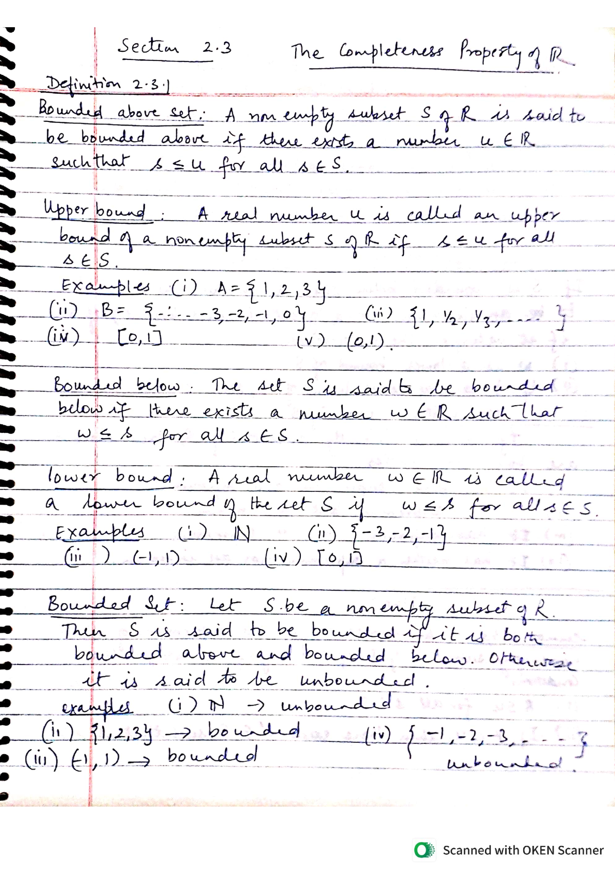 Notes 2 - Introduction To Real Analysis, 4th Edition - Bsc(H ...