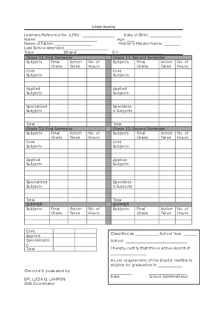 Minutes of the Meeting April 18 2024 - ATTENDEES: Names School Name ...