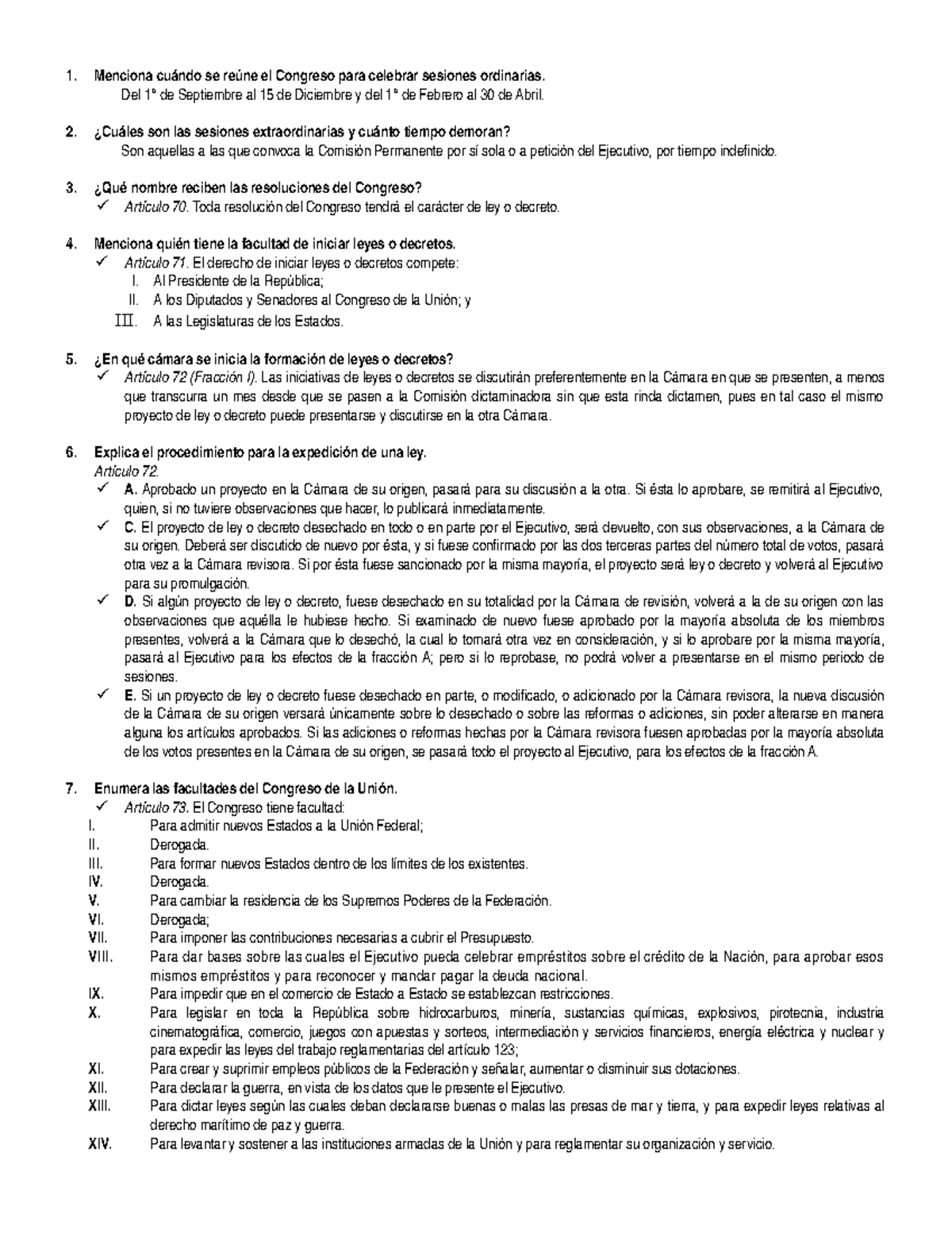 Constitucional 2 - Resumen de la licenciatura de derecho para estudio y ...