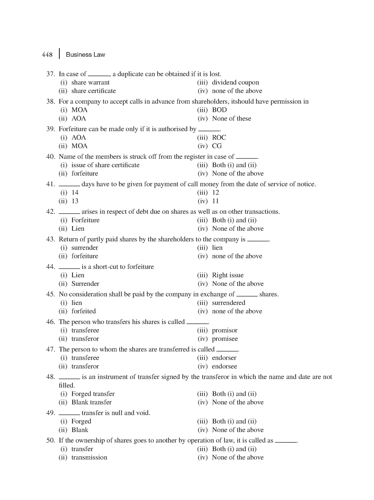 Zlib - n/a - 448 Business Law In case of , a duplicate can be obtained ...