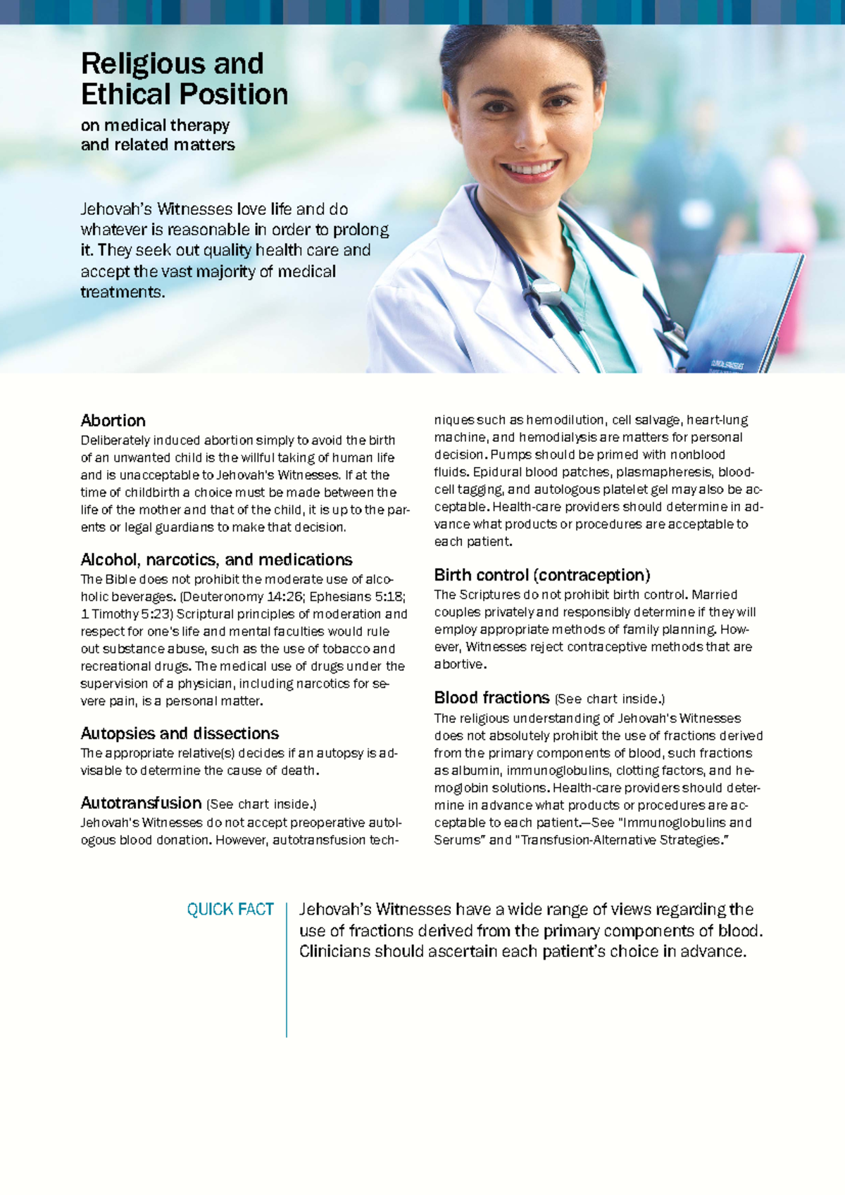 Essential Icd 10 Knowledge For Treating Jehovah'S Witness Patients - v79mizc