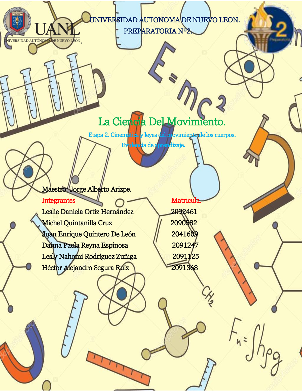 Equipo 2 LCM EVI2 - Evidencia - La Ciencia Del Movimiento. Etapa 2 ...