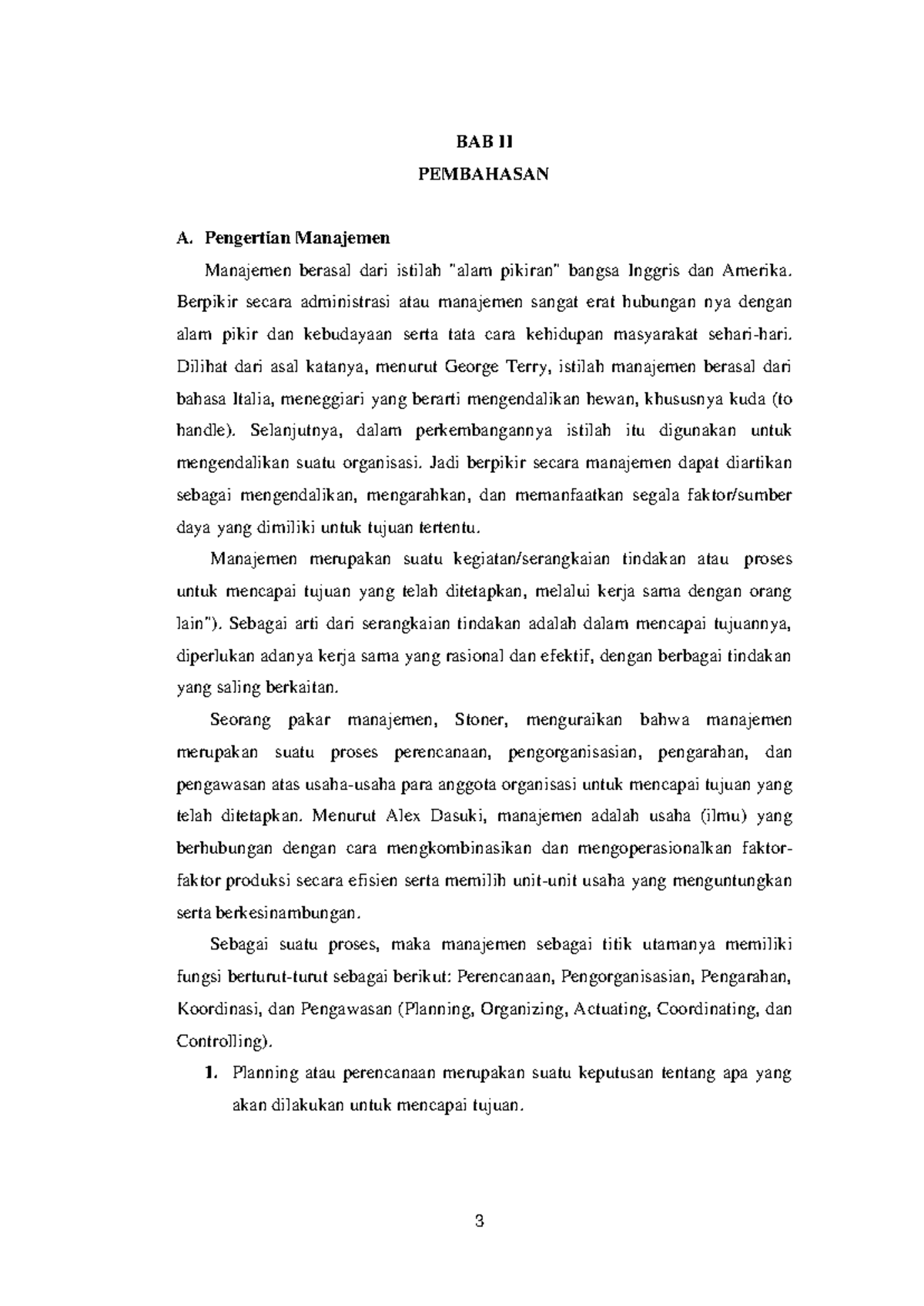 Ilovepdf Merged (3) (1) - 3 BAB II PEMBAHASAN A. Pengertian Manajemen ...