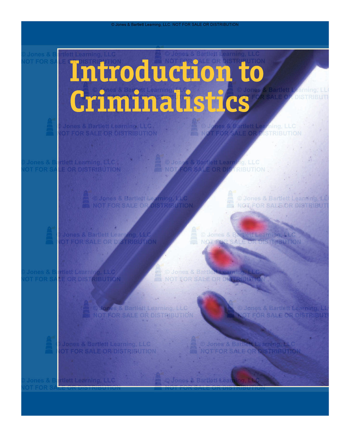 Chapter 1 - NOTES - Introduction To Criminalistics SECTION 1 CHAPTER 1 ...