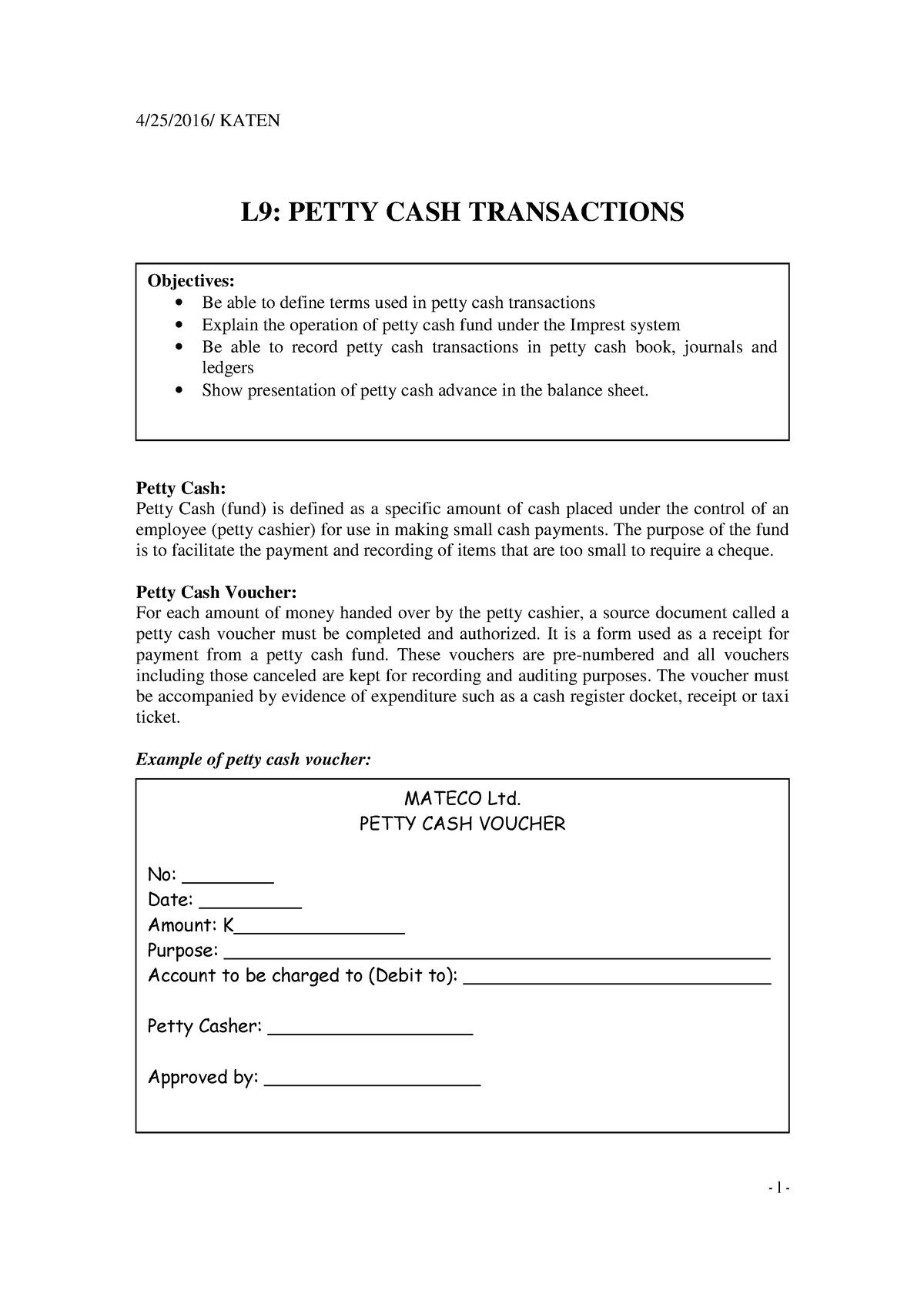 ac-121-petty-cash-book-lecture-l9-petty-cash-transactions-petty-cash