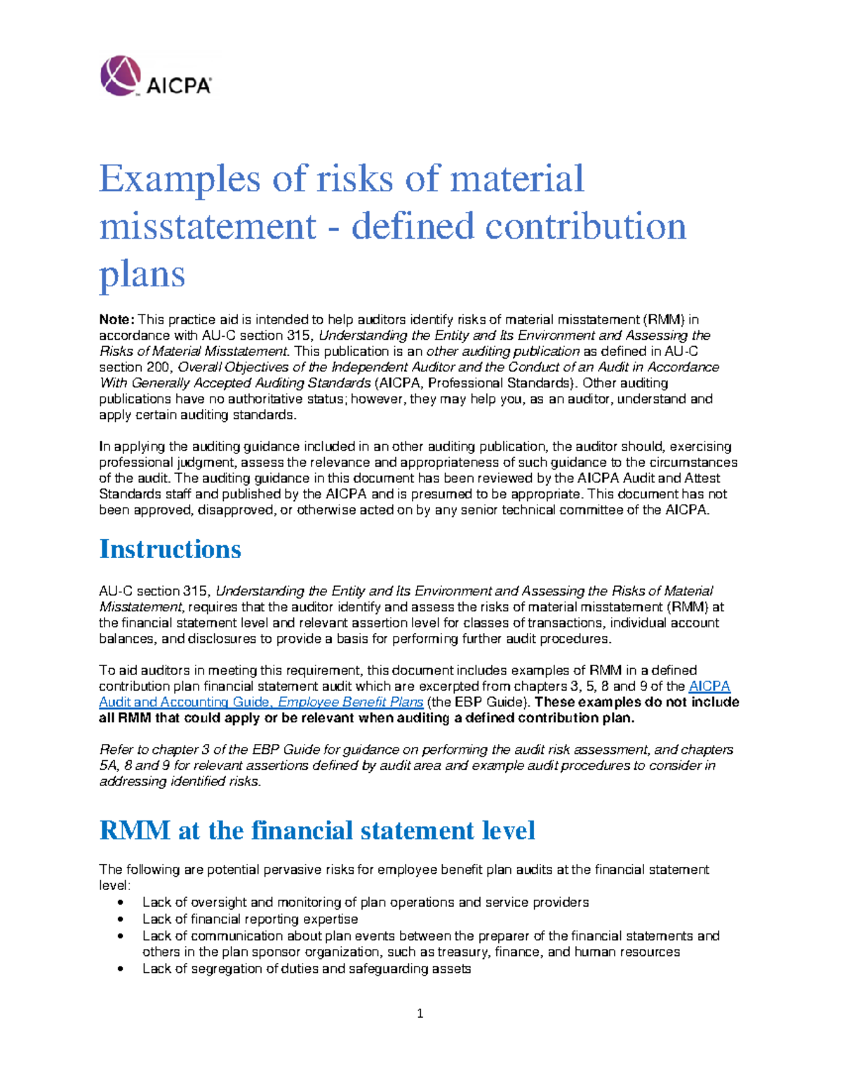 Unlocking Financial Accuracy: The Risk Of Material Misstatement Equation Solved