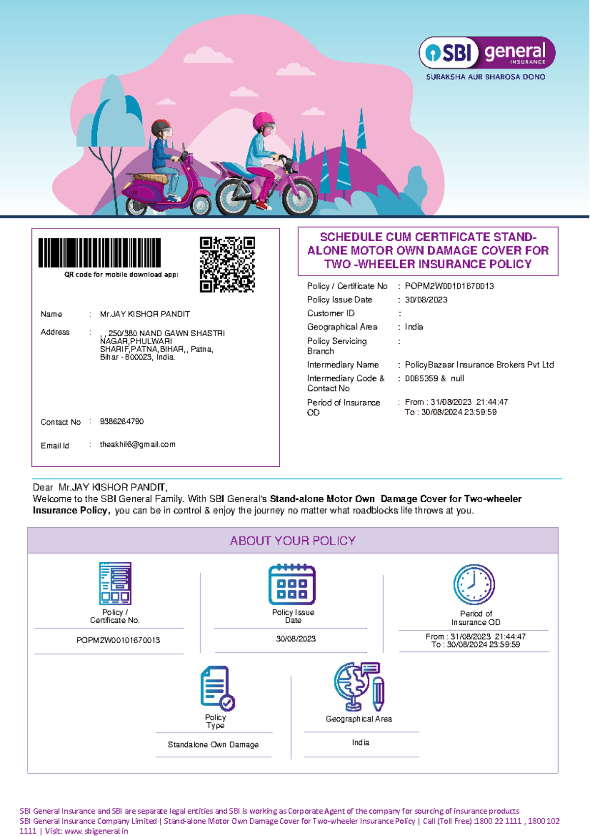 Policy Copy - Check and complete - JAY Stan PO PM Tw Ins PO QP P Po 0 ...