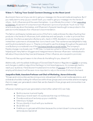 Lesson 3 Building A Content Strategy - Building a Content Strategy ...