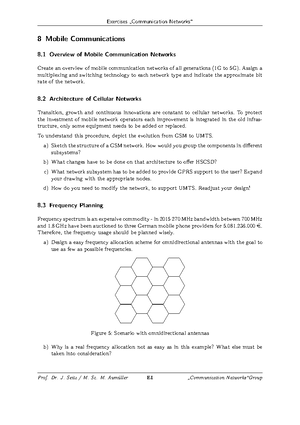 Cn exercises 6 network layer - Exercises „Communication Networks“ 5 ...