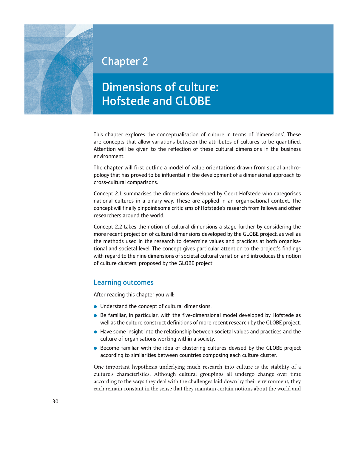 Unit 2 Dimensions Of Culture Understanding Cross-Cultural Management ...