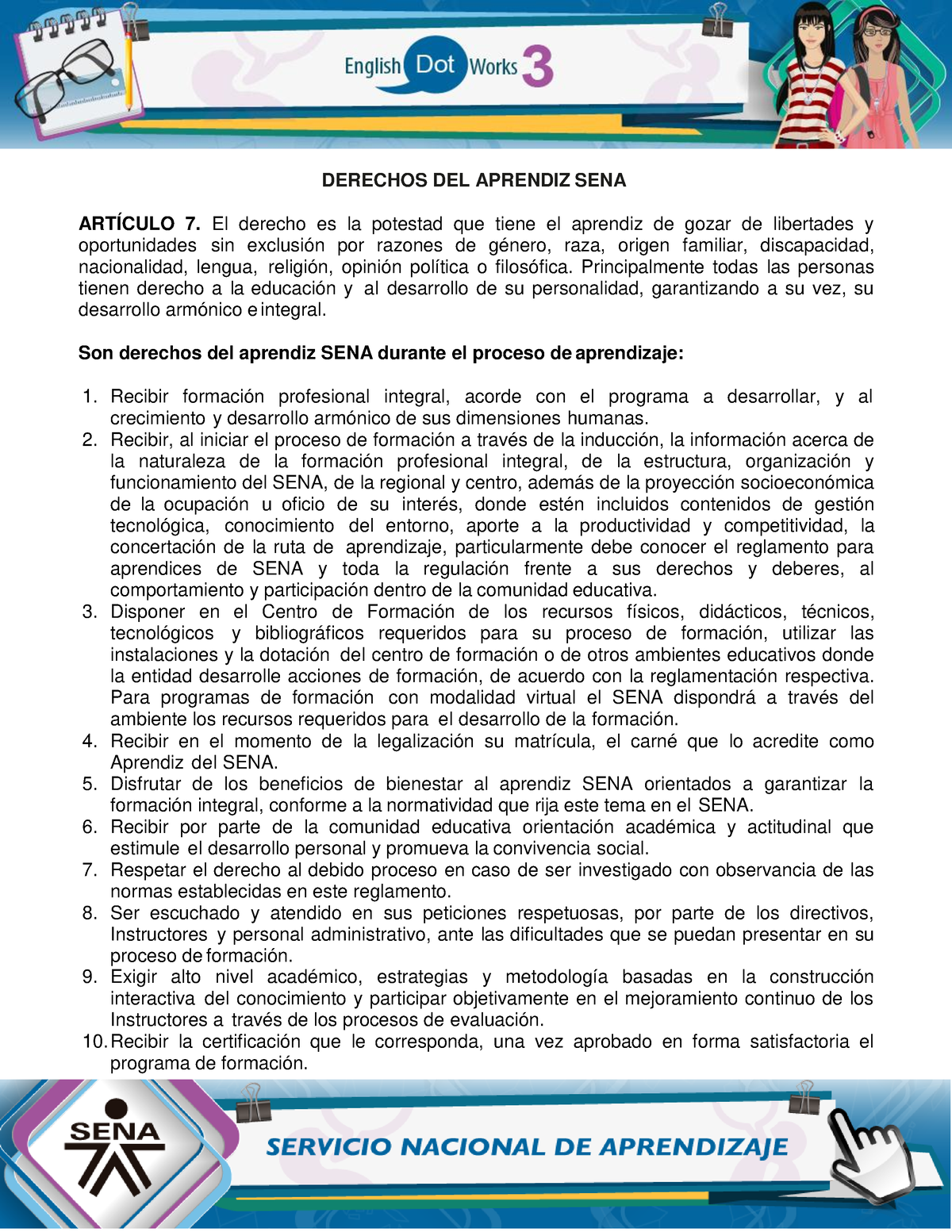 Derechosndeberesndelnaprendiz 4763dc7f750c694 - DERECHOS DEL APRENDIZ ...