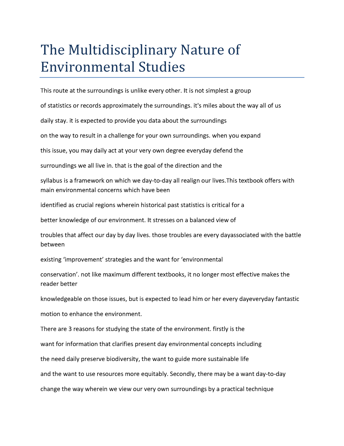 the-multidisciplinary-nature-of-environmental-studies-the