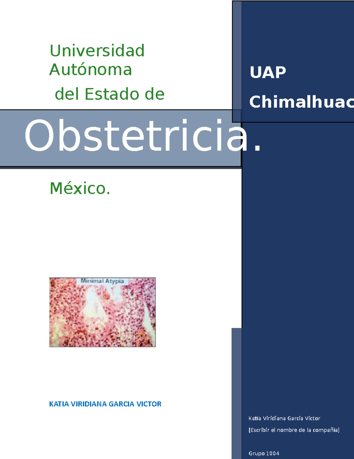 Tarea fenomeno de arias stella Universidad Autónoma del Estado de