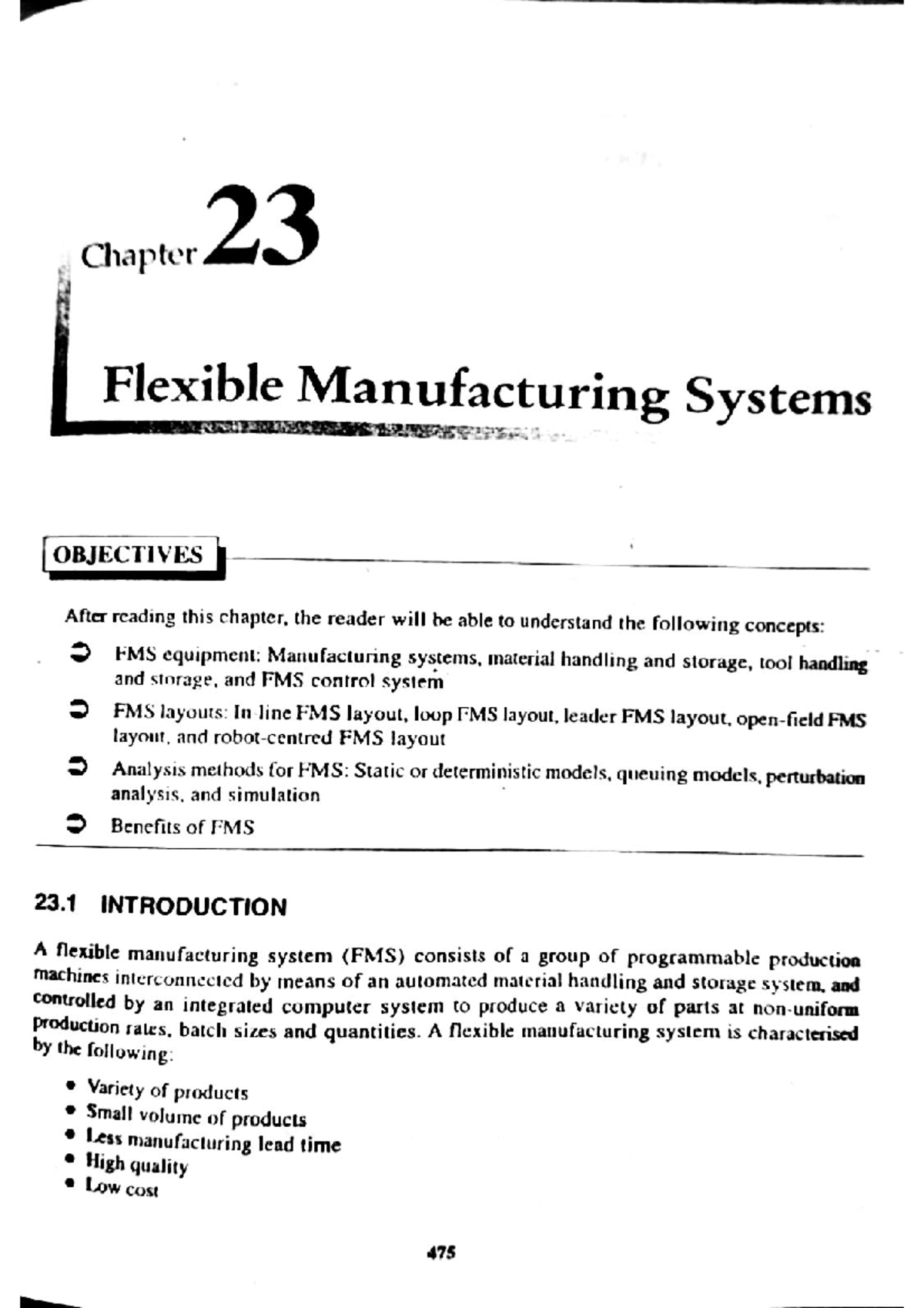 Chapter 23 Alavala (FMS - Flexible Manufacturing System) - Computer ...