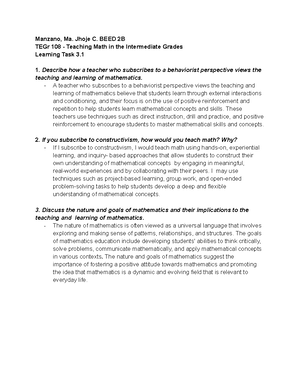 Lesson Plan in Math Triangles - Instructional Planning (iPlan) (With ...