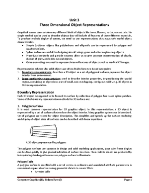 Unit 2 - Computer Graphics - Unit 2 Geometrical Transformations Two ...