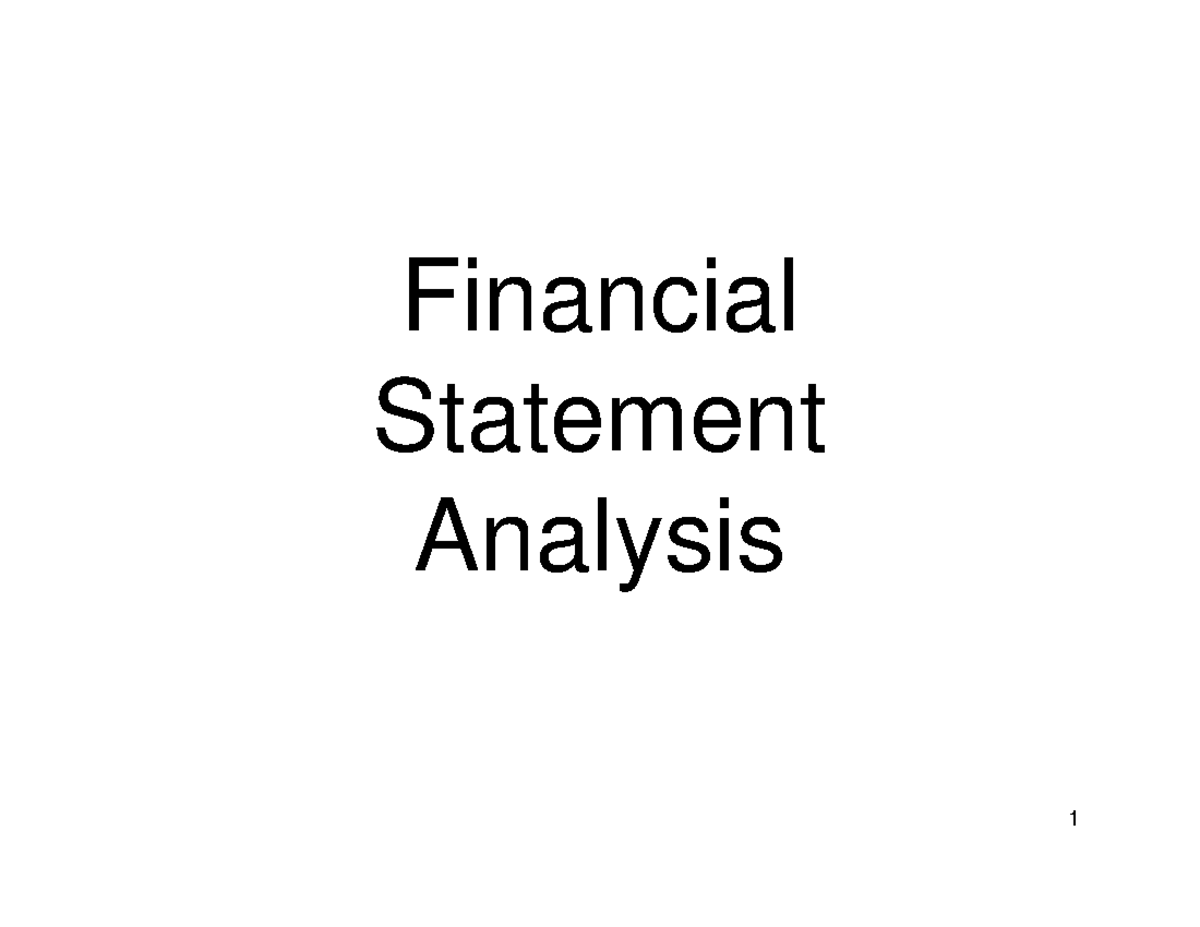 Financial-analysis-in-vertical 1564010300 - Financial Statement ...