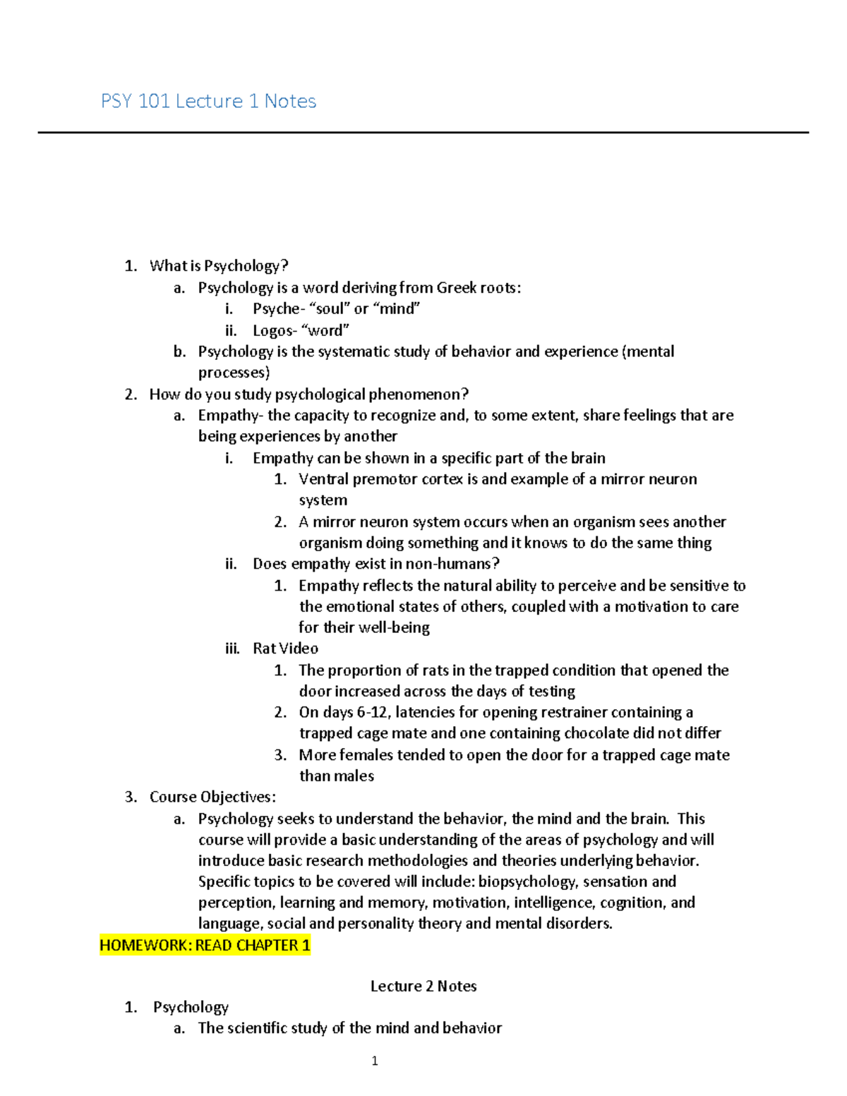 psy-101-lecture-1-notes-psy-101-lecture-1-notes-what-is-psychology-a