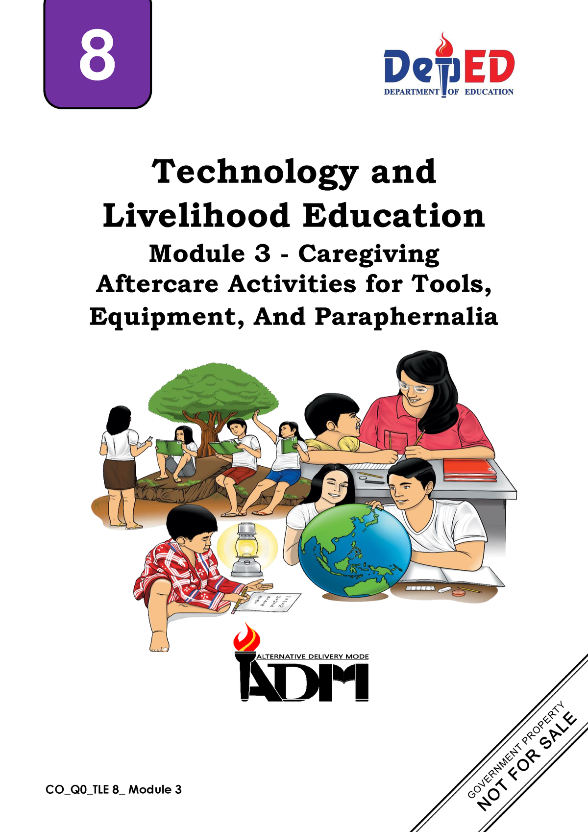 Tle8 Q0 Mod3 Cgaftercare Activities V2 Technology And Livelihood Education Module 3 8332