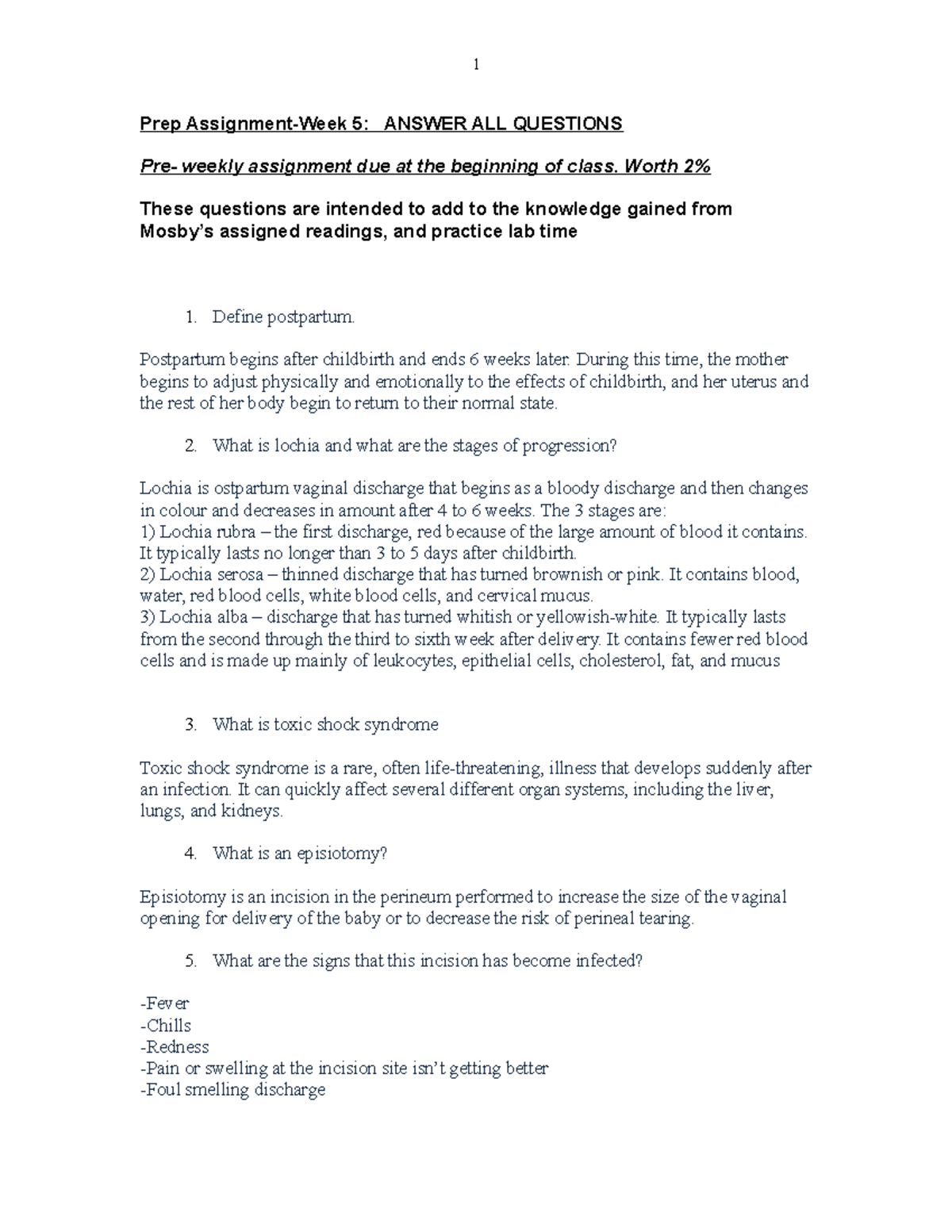 Week 5 Prep Assignment - Prep Assignment-Week 5: ANSWER ALL QUESTIONS ...