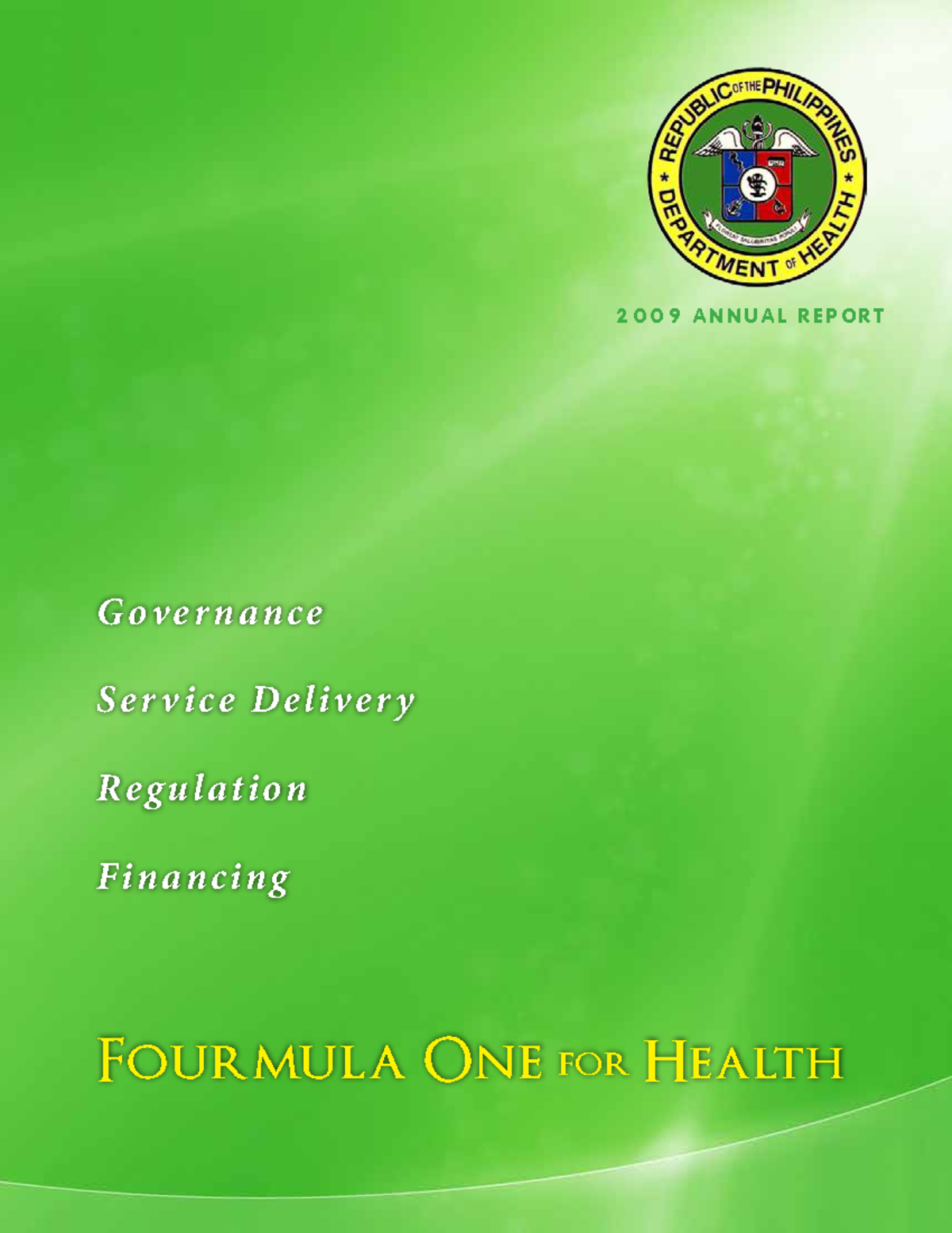 Fourmula One Plus DOHAnnual Report 2009 a - 2 0 0 9 a n n u a l r e p o ...