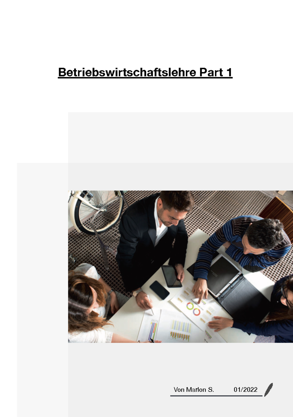 BWL I - Zusammenfassung Von BWL I - Betriebswirtschaftslehre Part Von ...