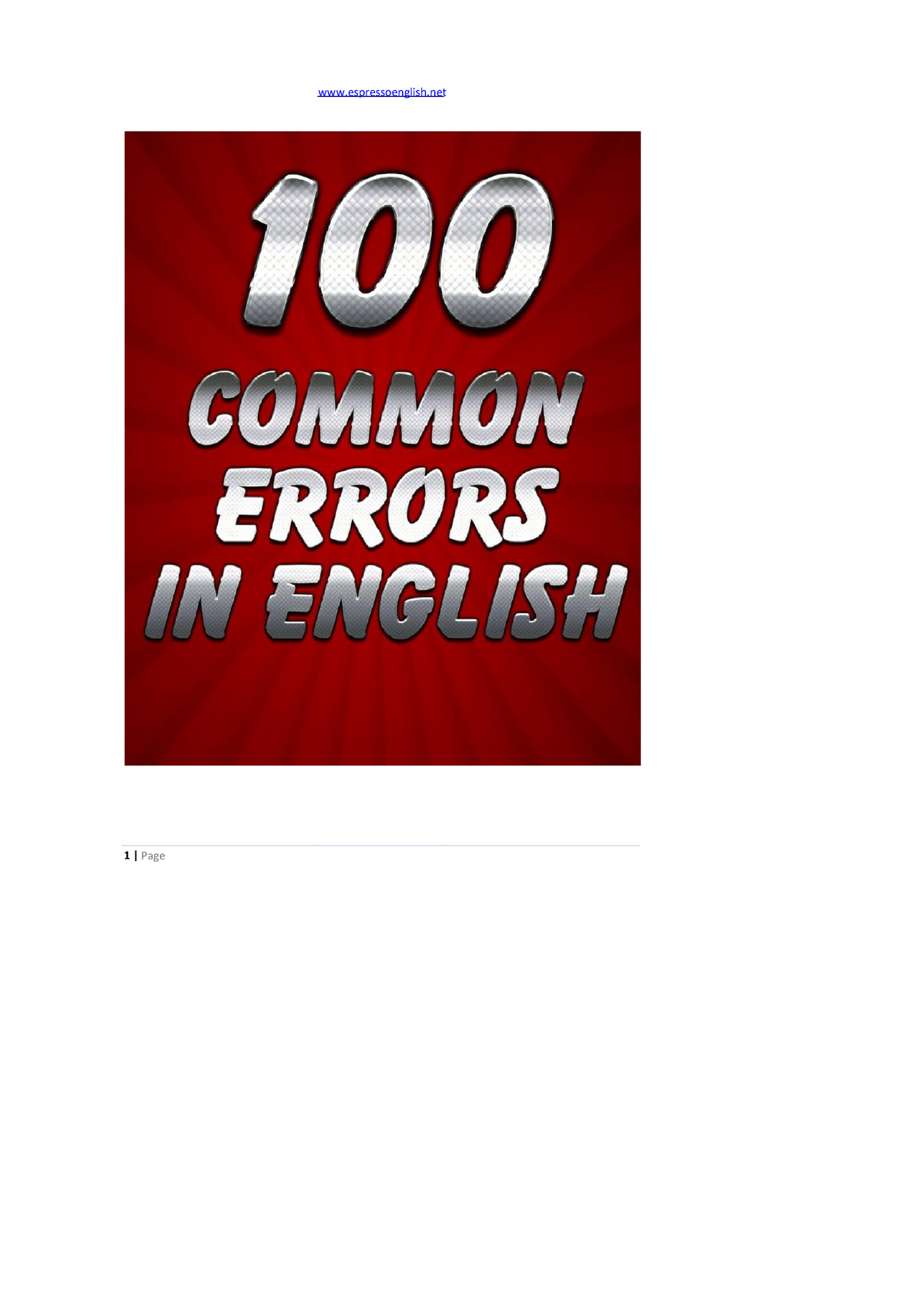 100-common-errors-in-english-dear-student-dear-student-are-you-ready