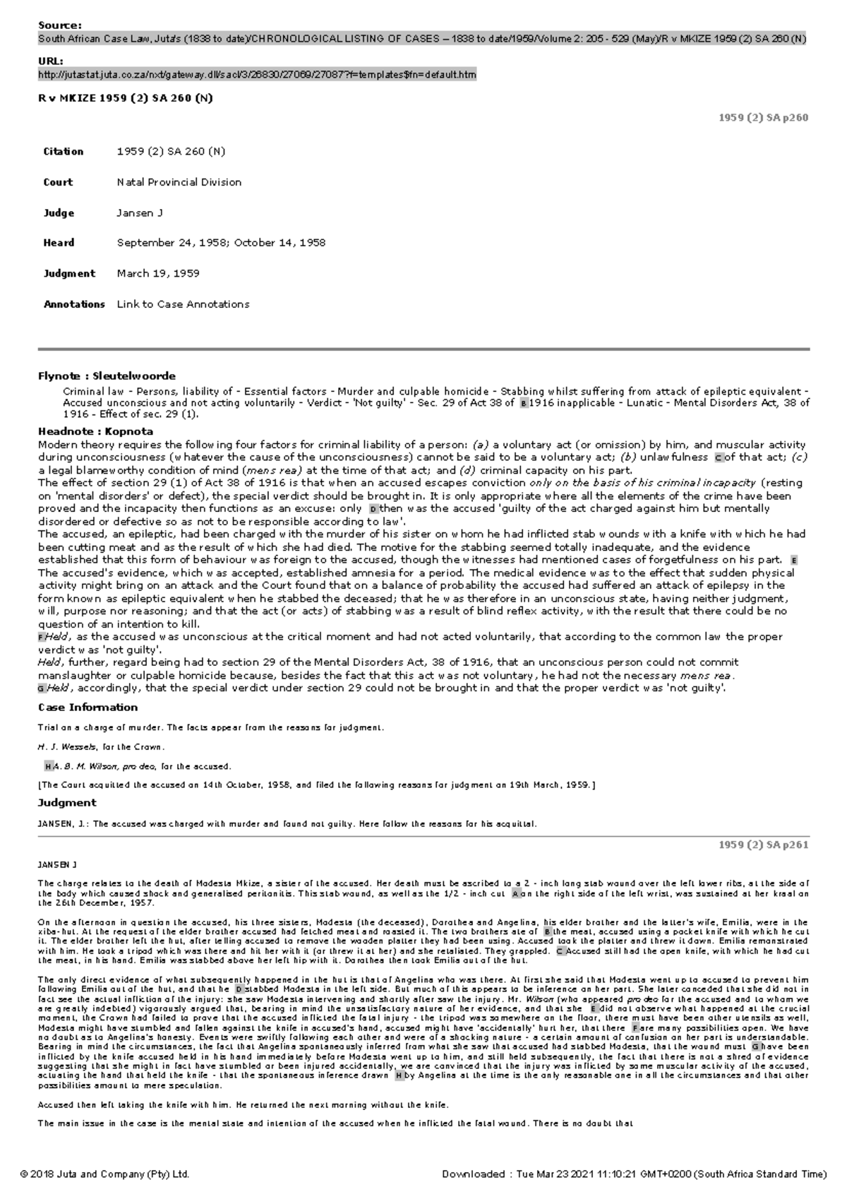 r-v-mkize-1959-2-sa-260-n-source-south-african-case-law-juta-s